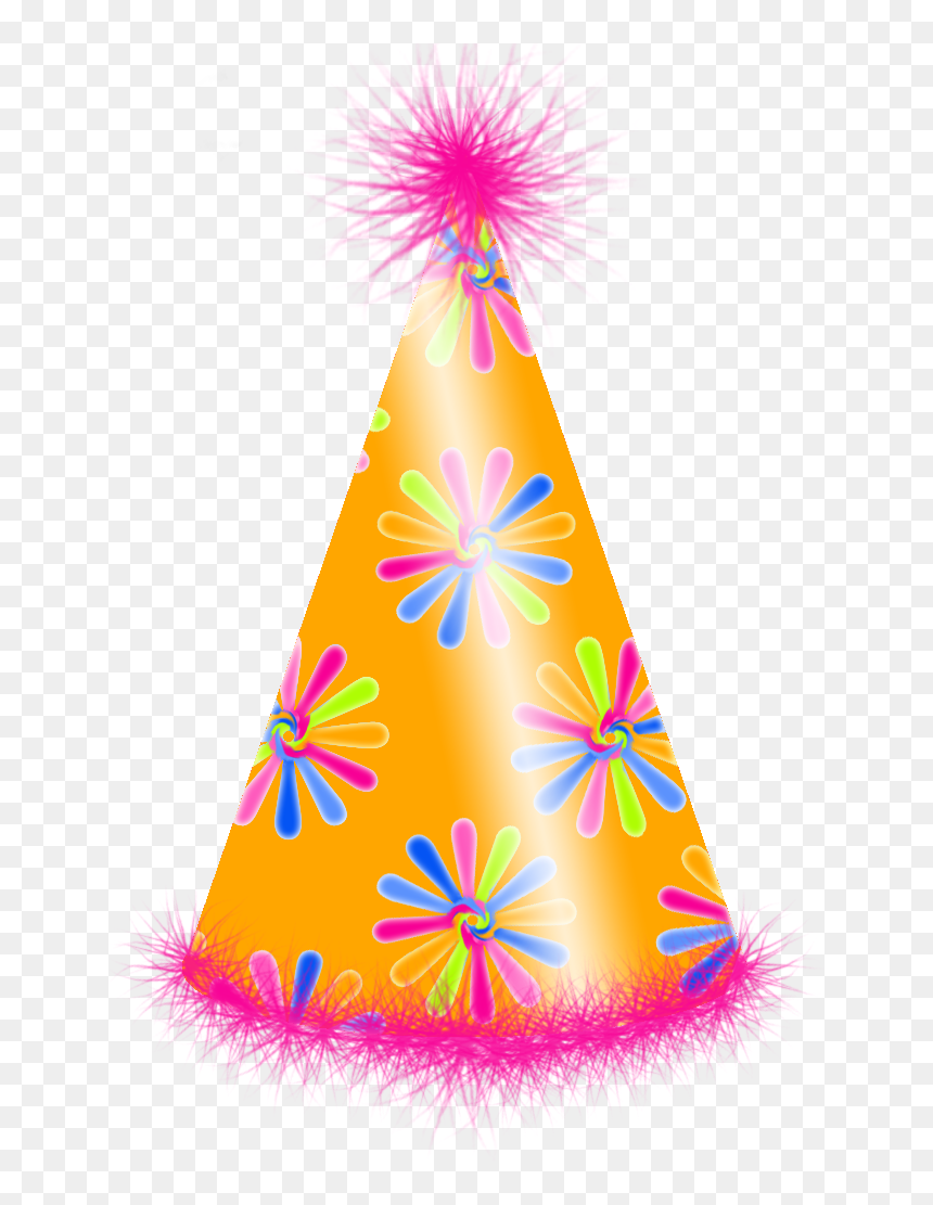 Transparent Background Birthday Cap Png, Png Download - birthday hat png