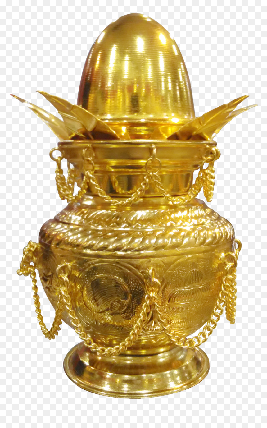 Brass, HD Png Download - kalash png