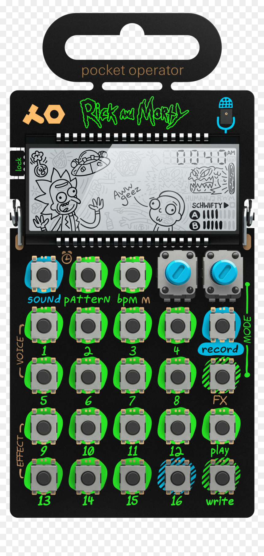 Teenage Engineering Rick And Morty, HD Png Download - rick and morty png