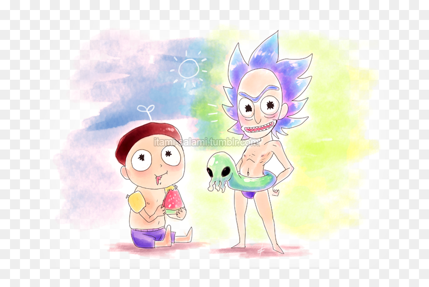 Cartoon, HD Png Download - rick and morty png