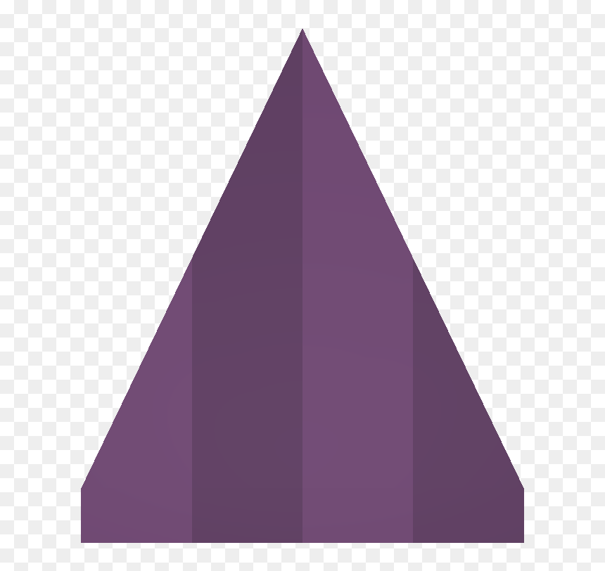 Triangle, HD Png Download - birthday hat png