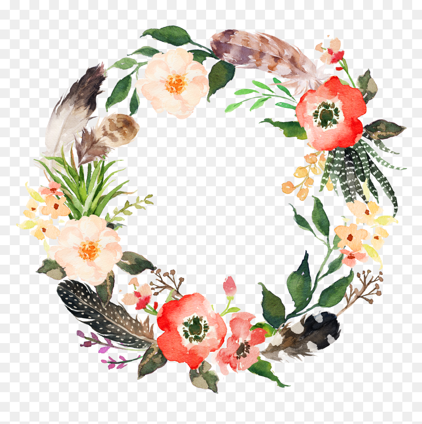 Watercolor Flowers Png, Transparent Png - watercolor flowers png