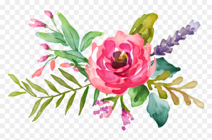 Flower Png, Transparent Png - watercolor flowers png