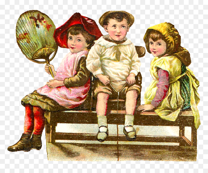 Victorian Children Png, Transparent Png - victorian png