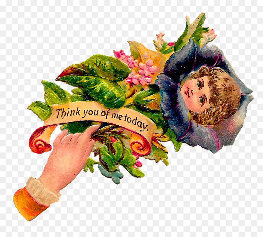 Png Victorian Flower, Transparent Png - victorian png