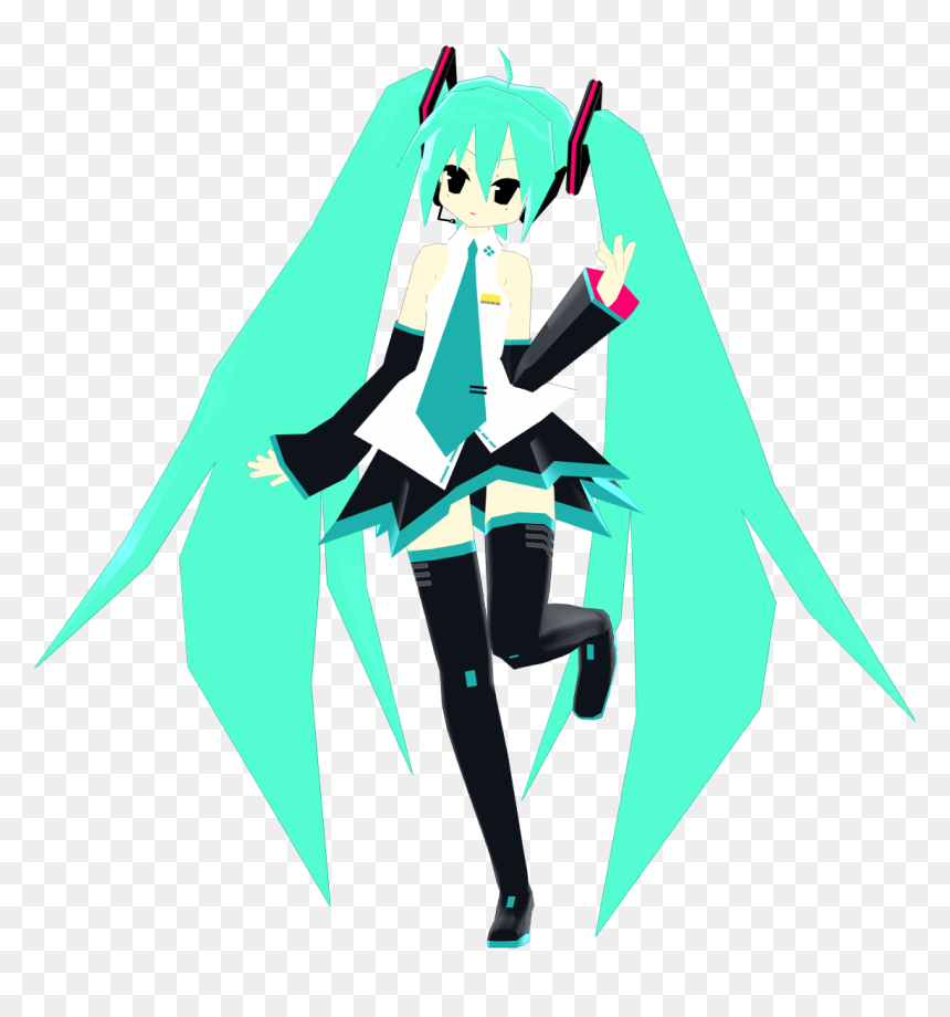 Ps1 Hatsune Miku, HD Png Download - ps1 png