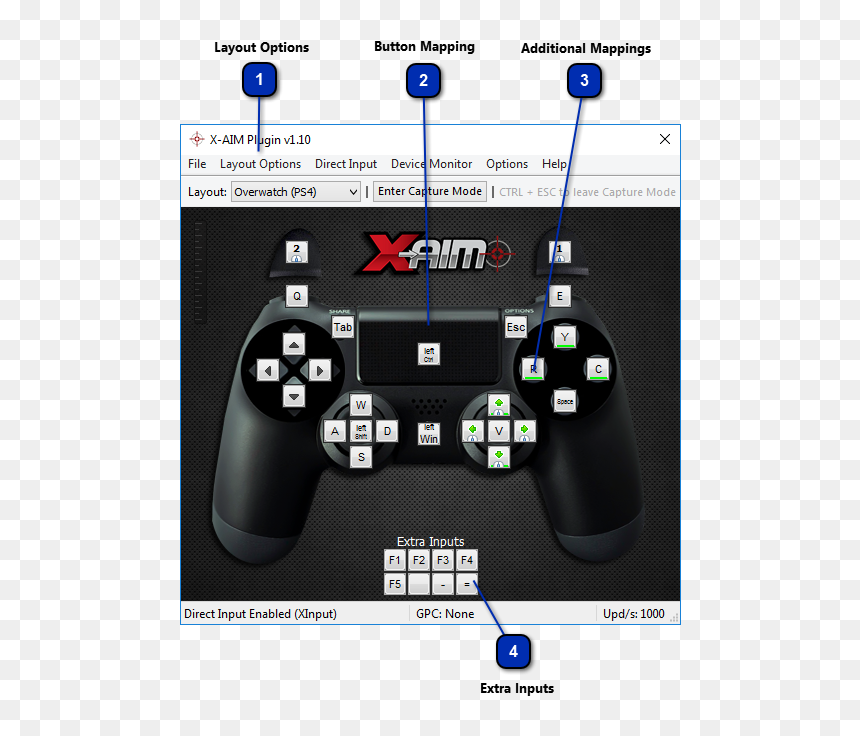 X Aim Rainbow Six Siege, HD Png Download - game controller icon png