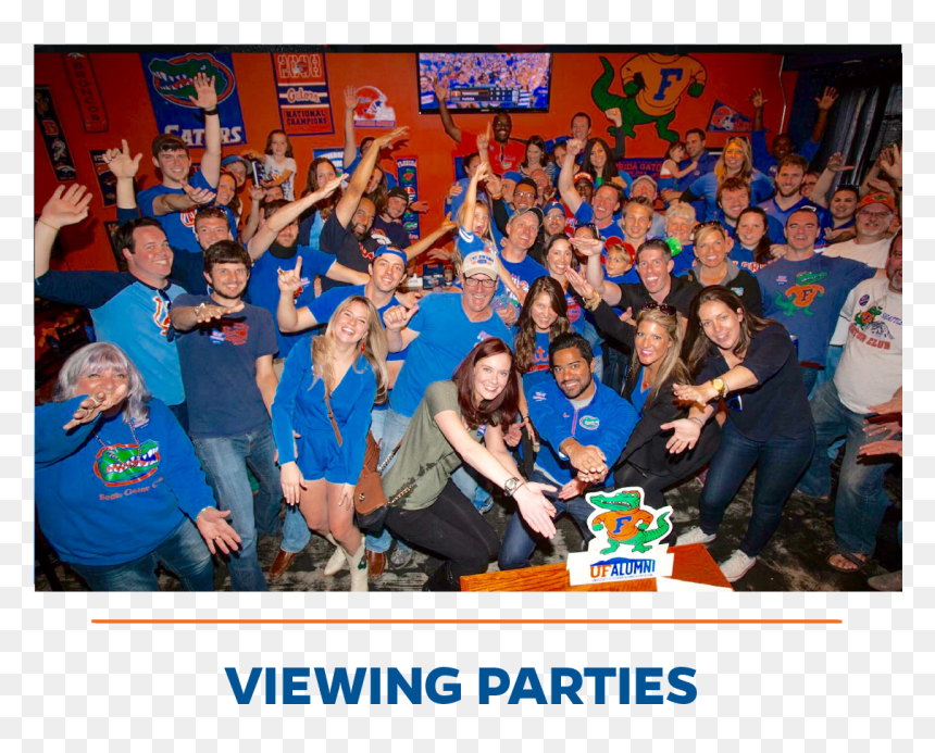 Crowd, HD Png Download - university of florida png