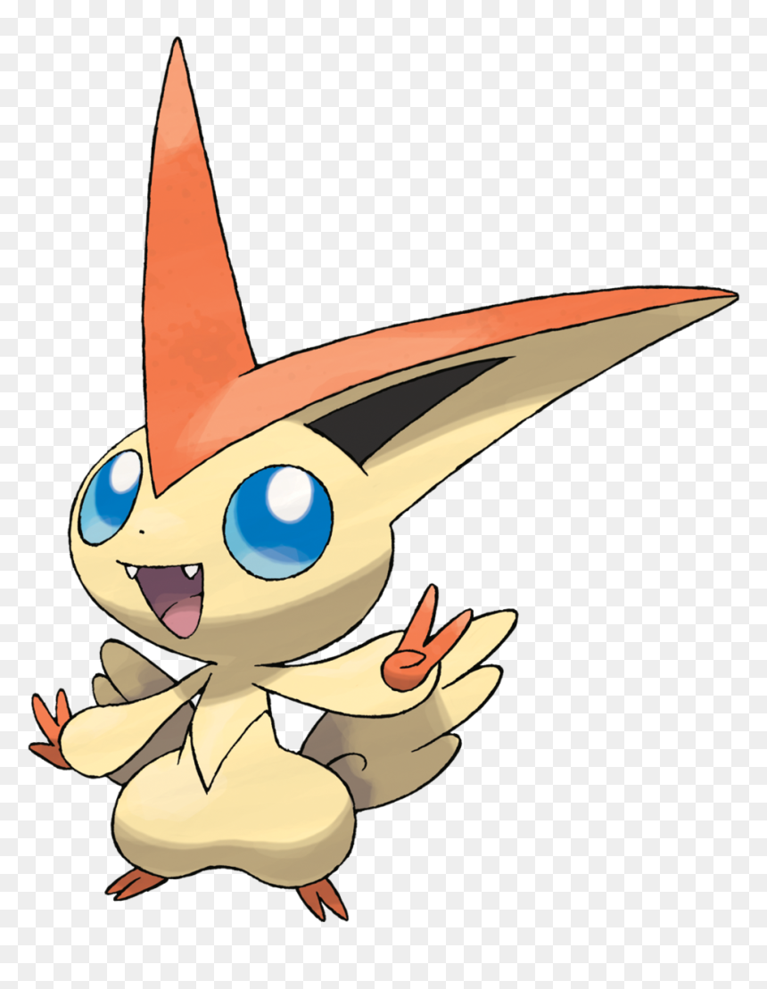 Pokemon Victini, HD Png Download - snivy png