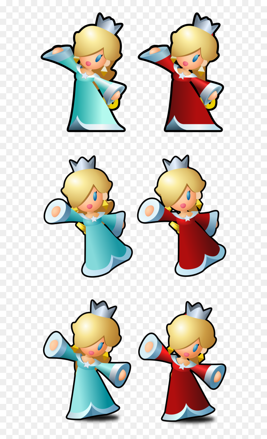 Mini Mario & Friends Amiibo Challenge Characters, HD Png Download - rosalina png