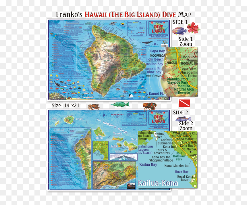Hawaii, HD Png Download - hawaiian islands png