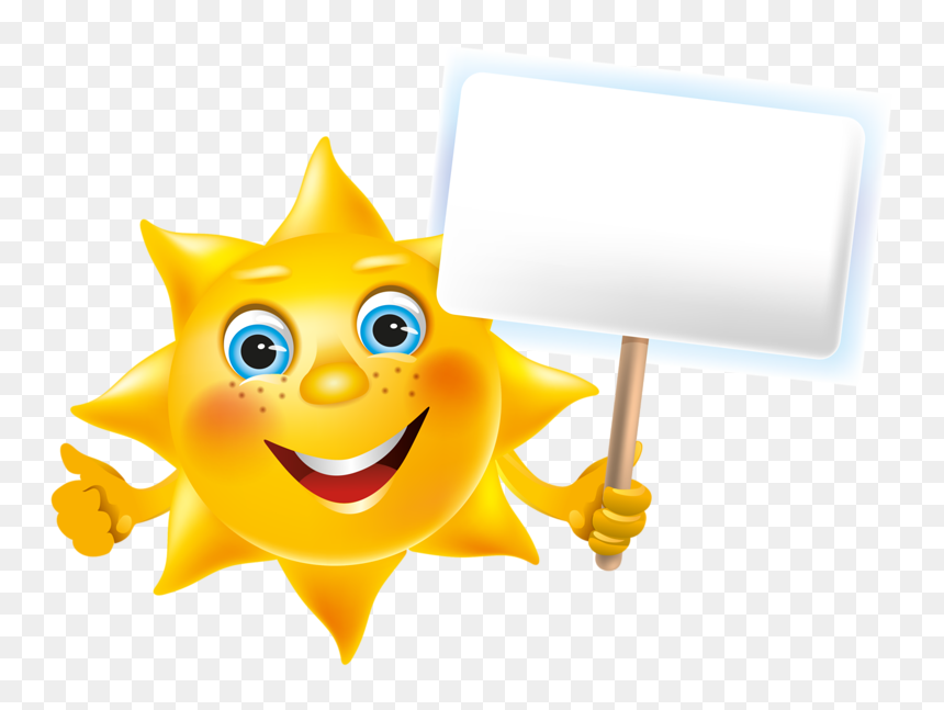 Raggio Di Sole Buon Giovedì, HD Png Download - smiley face .png