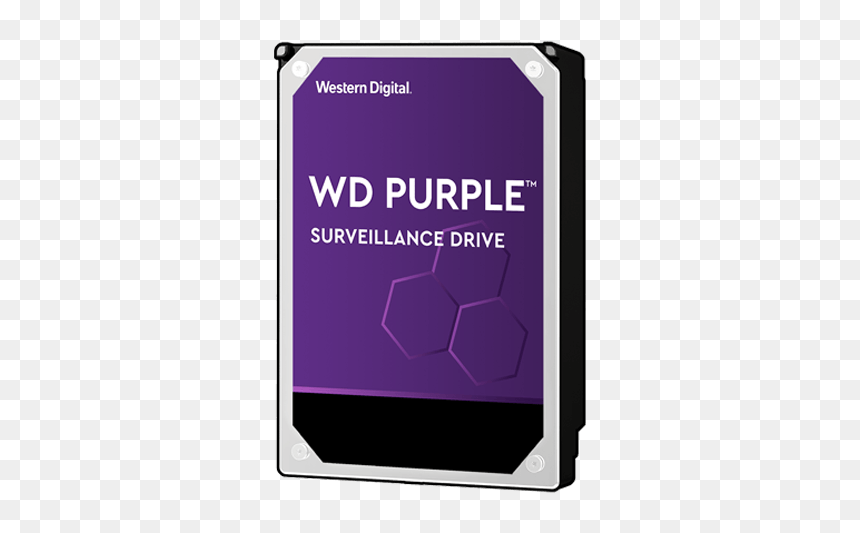 Wd Purple 6tb Surveillance Hard Drive, HD Png Download - western digital logo png