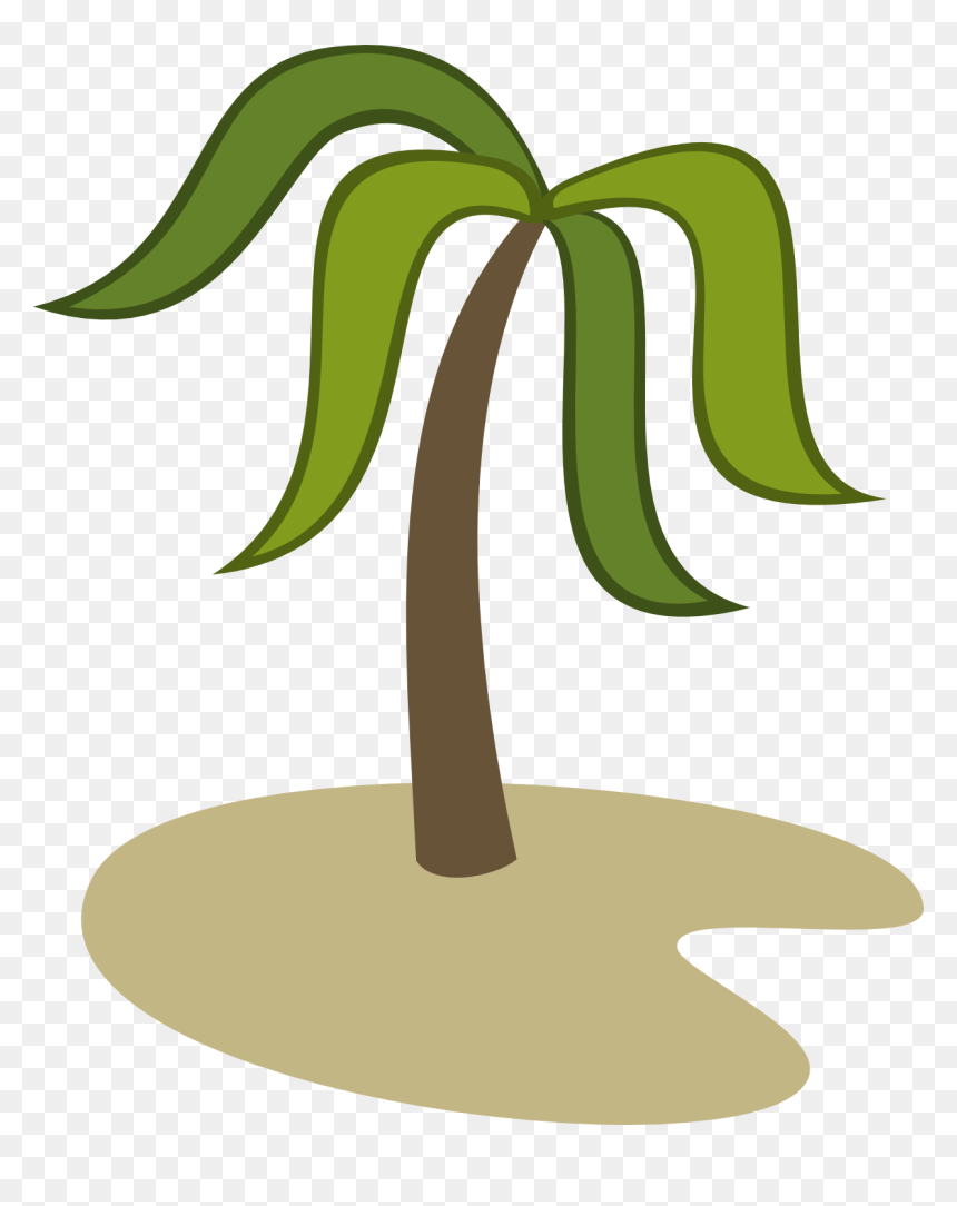 Palm Tree Cutie Mark, HD Png Download - hawaiian islands png