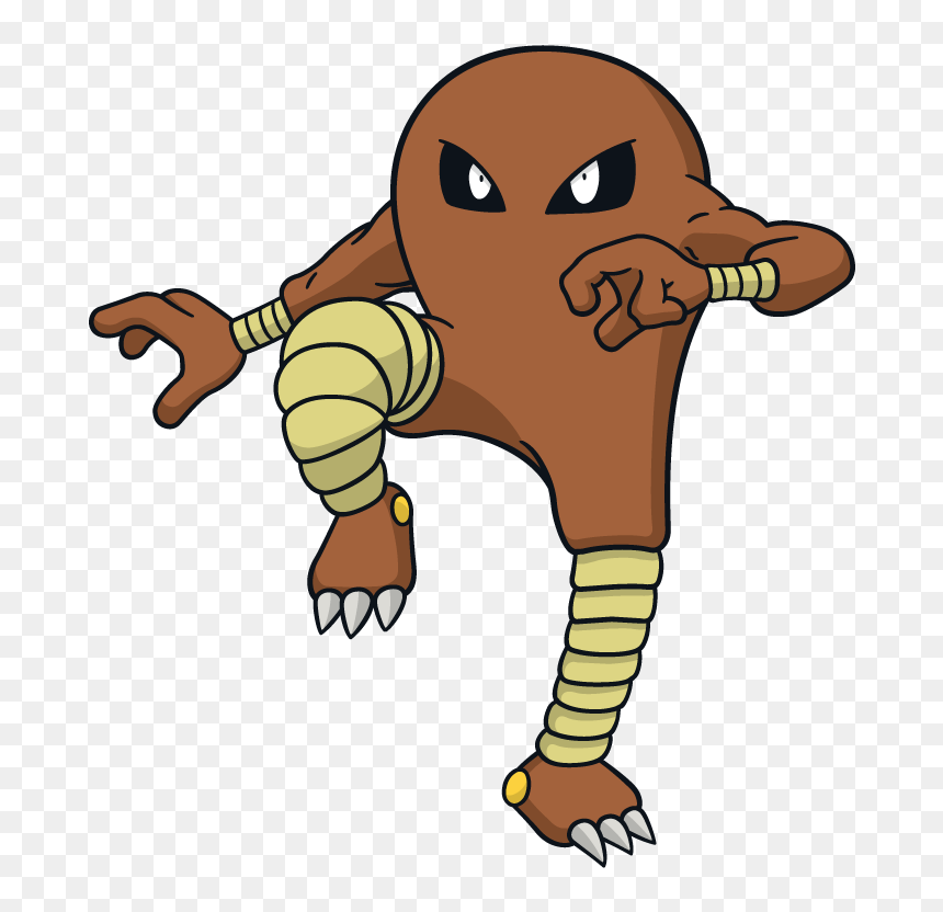 Hitmonlee Png, Transparent Png - hitmonlee png