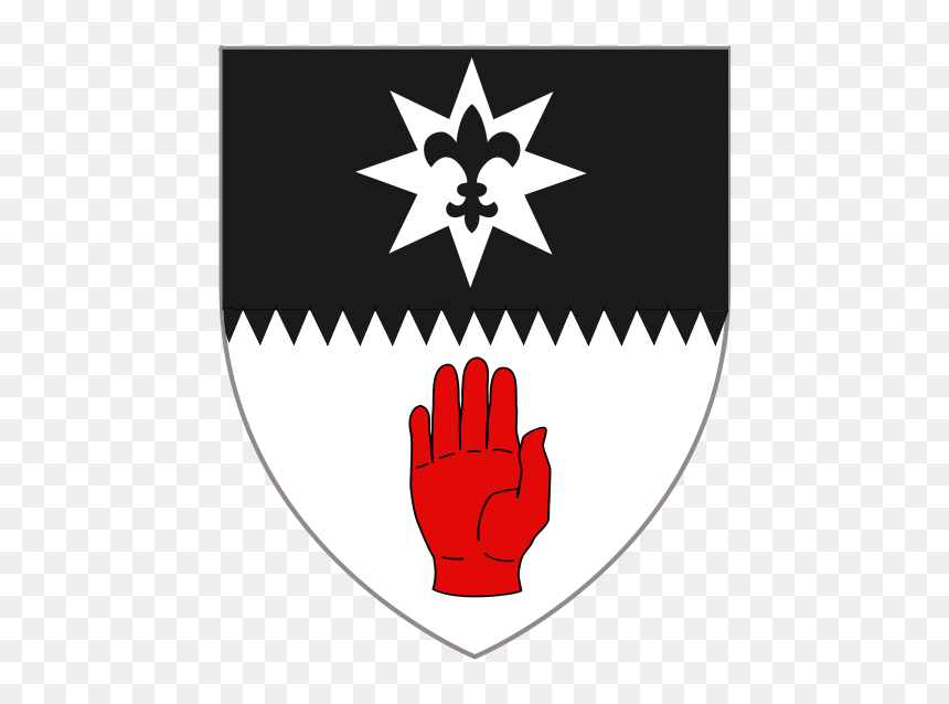 Tyrone Coat Of Arms, HD Png Download - crest leaves png