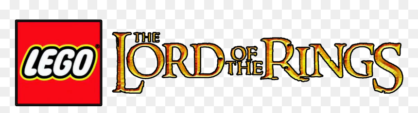 Lego Lord Of The Rings Logo, HD Png Download - lotr png