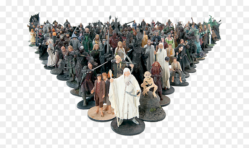 Lord Of Rings Figures, HD Png Download - lotr png