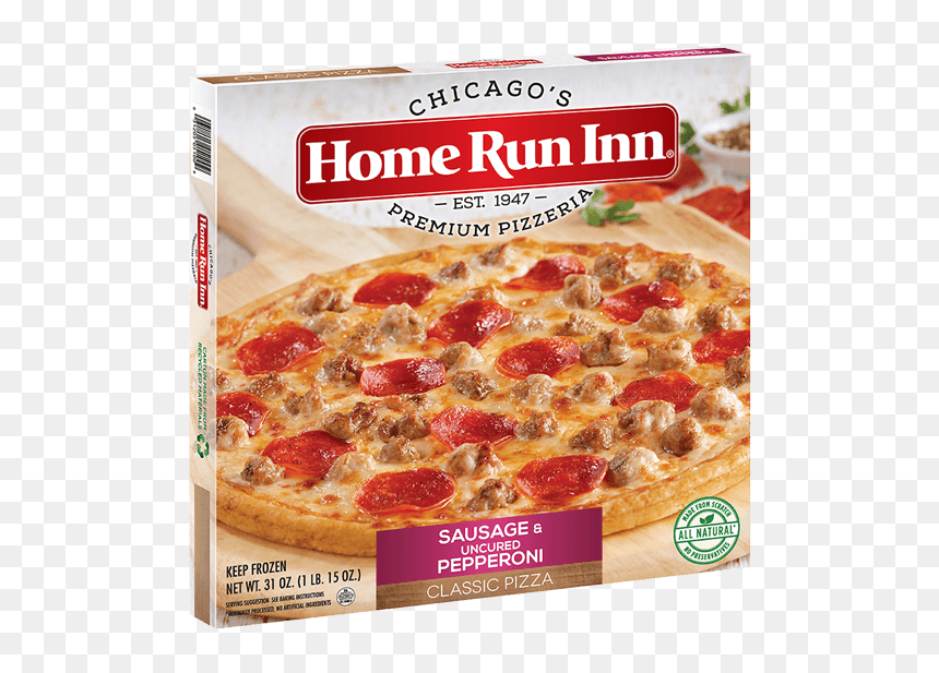 Home Run Inn Frozen Pizza, HD Png Download - pepperoni pizza slice png