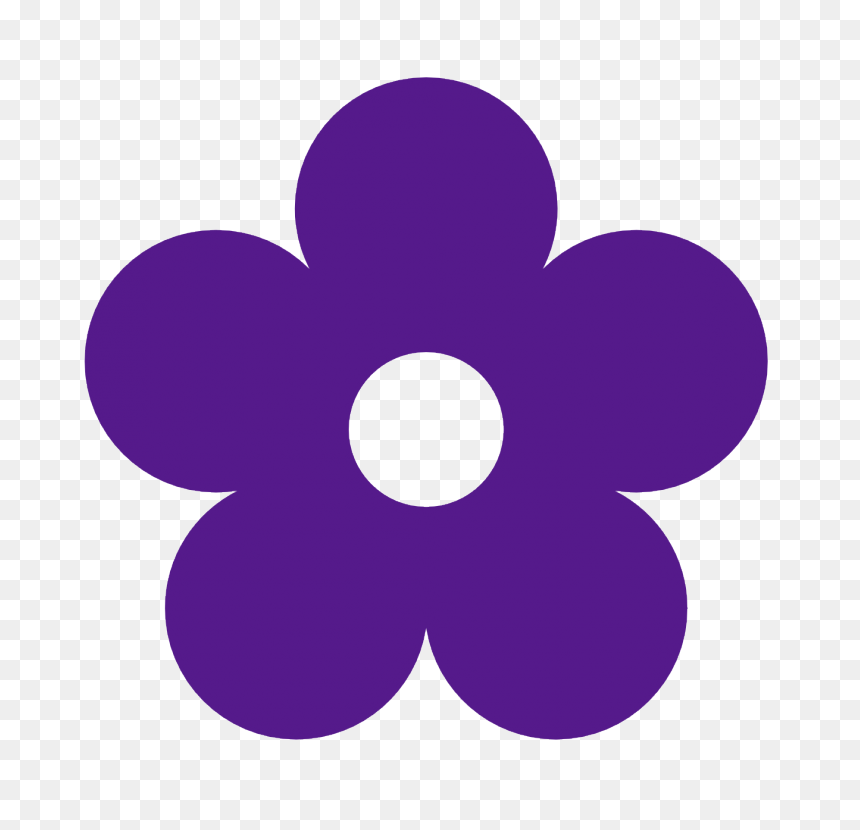 Purple Flower Clipart, HD Png Download - lavender flowers png