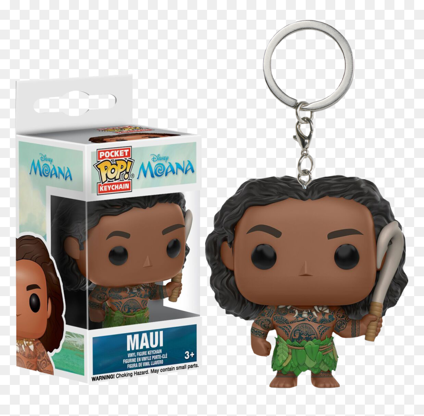 Funko Keychain Maui, HD Png Download - maui moana png