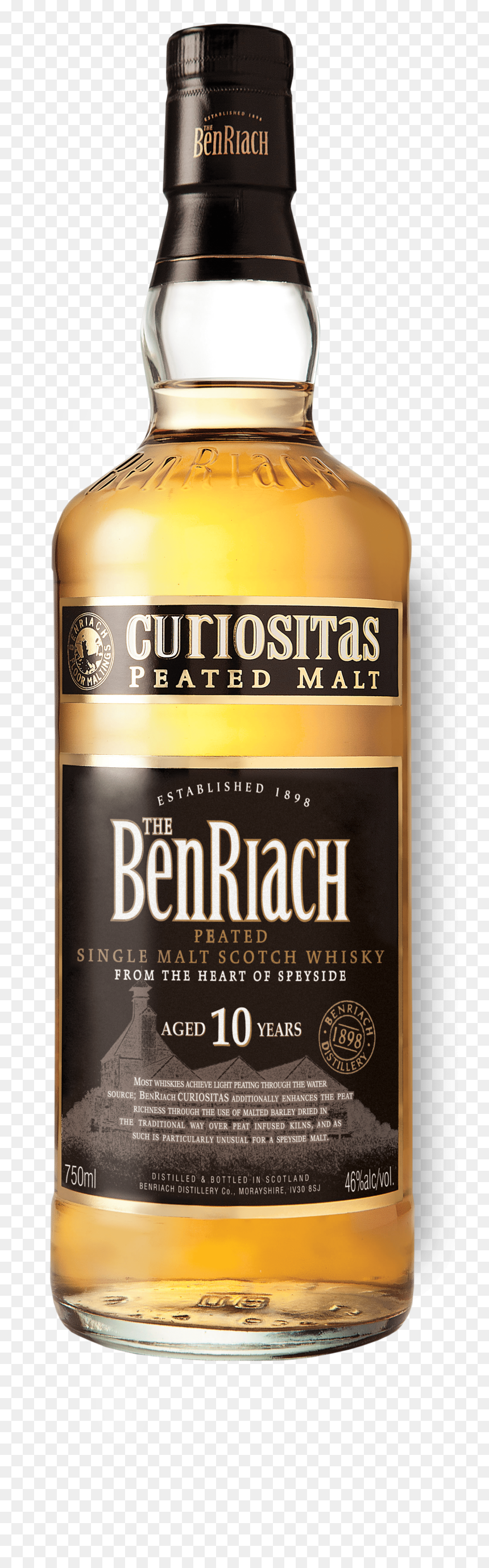 Benriach 10 Years Old Curiositas, HD Png Download - buchanans png