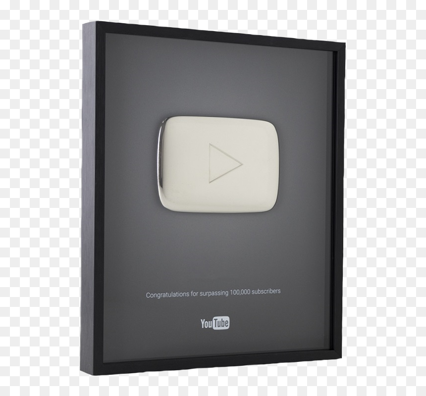The Youtube Wiki, HD Png Download - golden button png