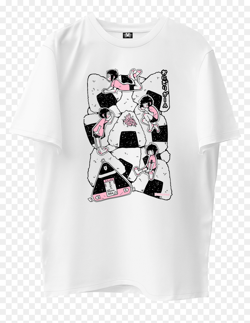 T-shirt, HD Png Download - onigiri png