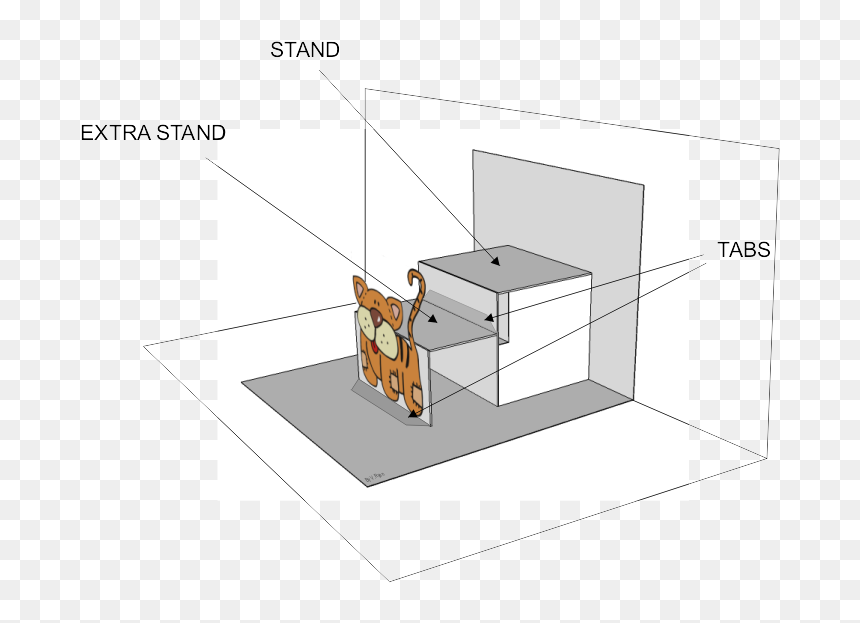 Table Pop Up Paper, HD Png Download - page fold png