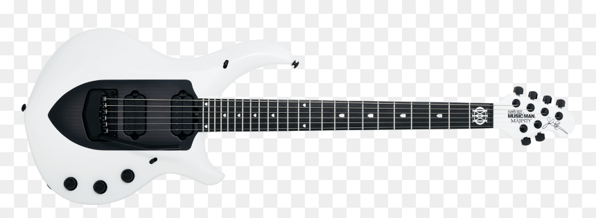 Music Man John Petrucci Majesty 6 String , Png Download - Music Man Guitars White, Transparent Png - music man png
