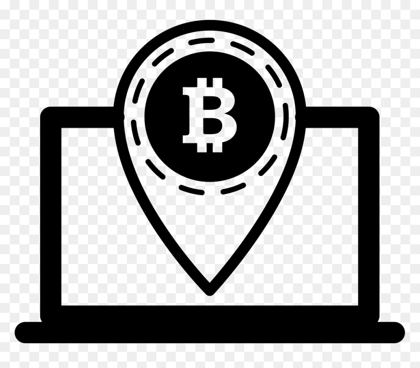 Bitcoin Symbol Placeholder In Laptop - Bitcoin Interest, HD Png Download - laptop logo png