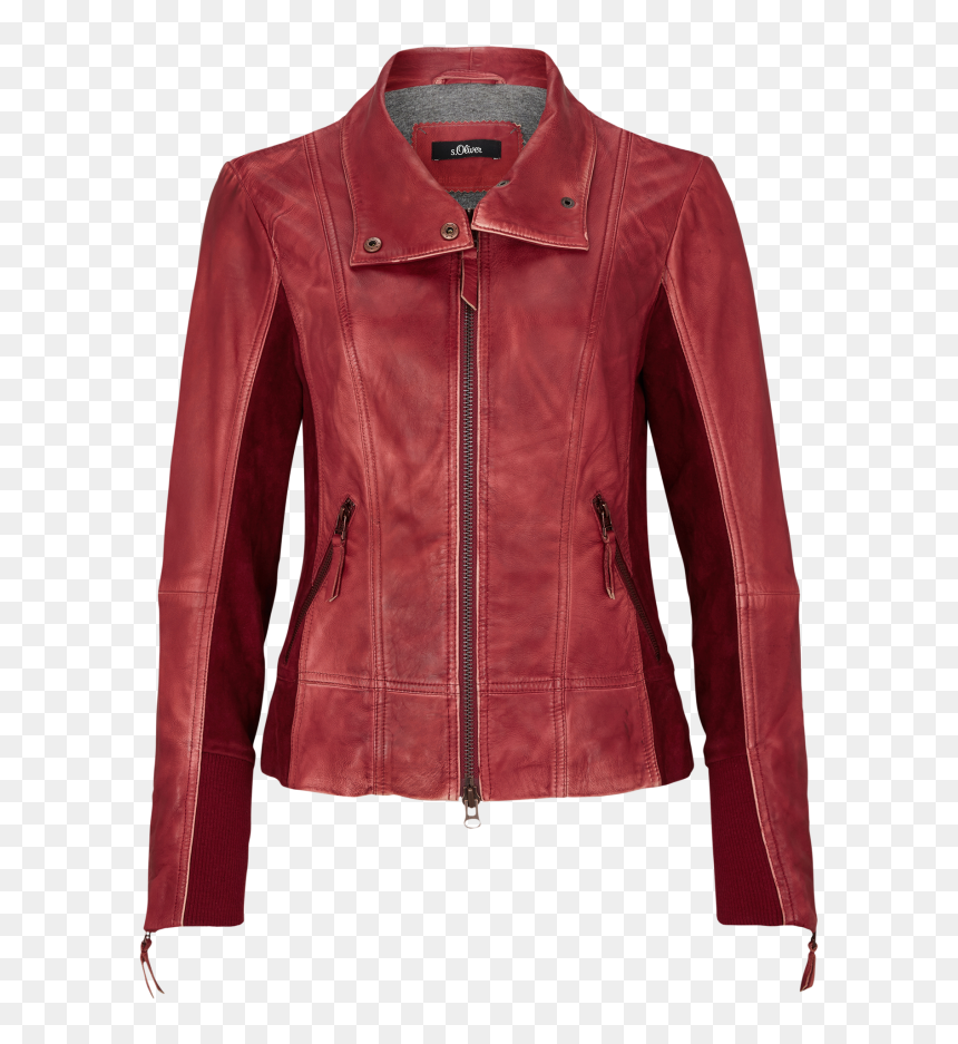 Leather Jacket Coat Clothing - Tommy Hilfiger Blazer Pink, HD Png Download - coat clipart png