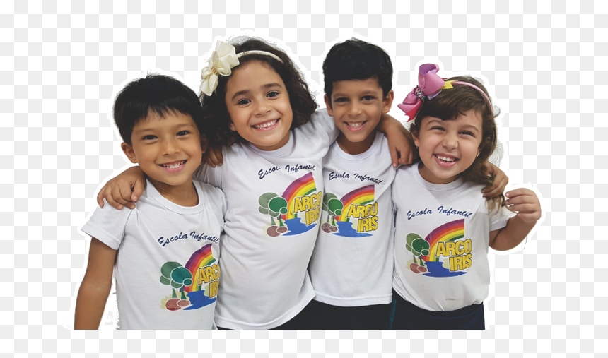 Sibling, HD Png Download - arco iris infantil png