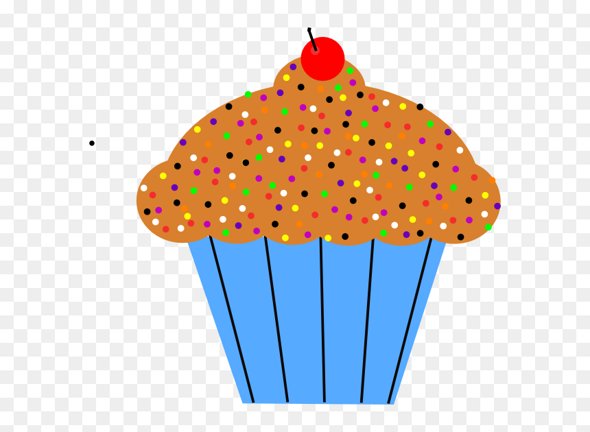 Cupcake Clip Art At Clker - Cupcake Clip Arts, HD Png Download - free cupcake png