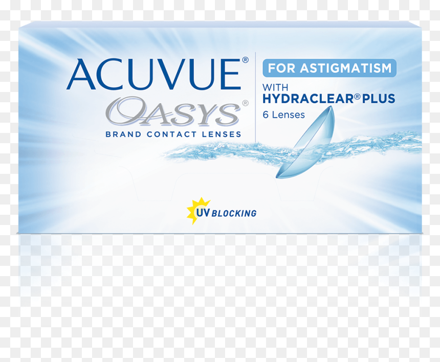 Acuvue Oasys® For Astigmatism 2-week - Graphic Design, HD Png Download - contact lens png