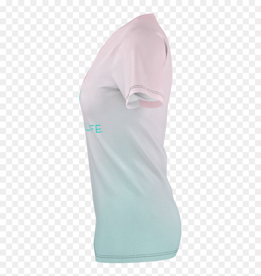 Flamingo Life Gradient Tee - Hoodie, HD Png Download - pink gradient png