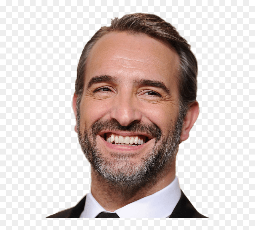 Jean Dujardin Laughing - Jean Dujardin Png, Transparent Png - jean png