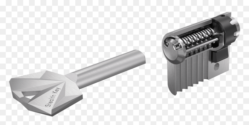 An Ingenious 3d Printed Key Design - Stealth Key, HD Png Download - 3d gear png