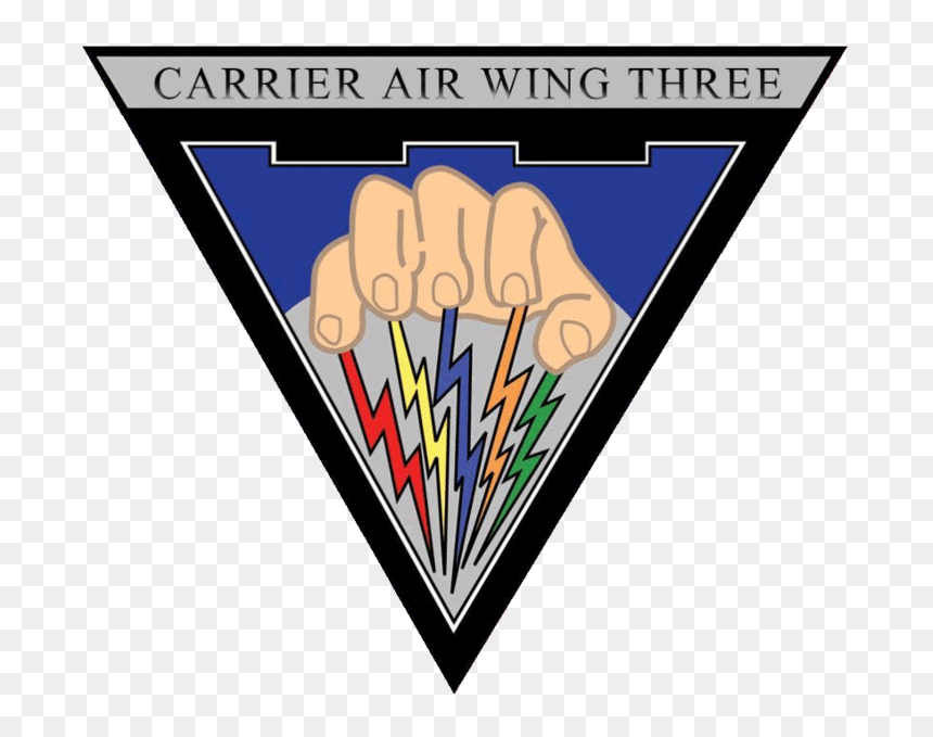 Carrier Air Wing 3 Patch - Carrier Air Wing 3 Logo, HD Png Download - carrier png