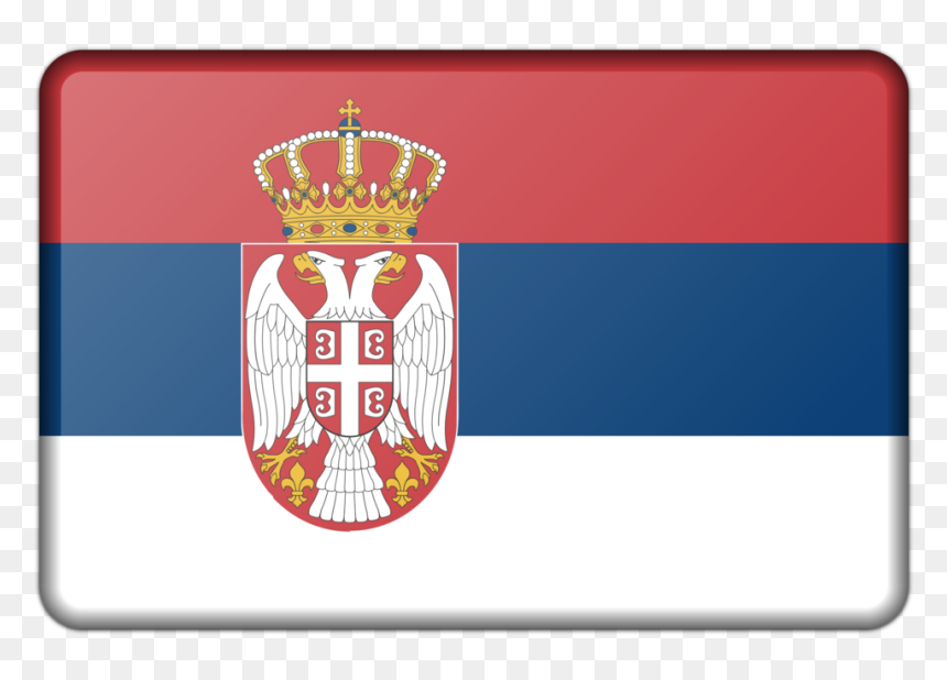 Emblem,brand,label - Official Serbian Flag, HD Png Download - free label png