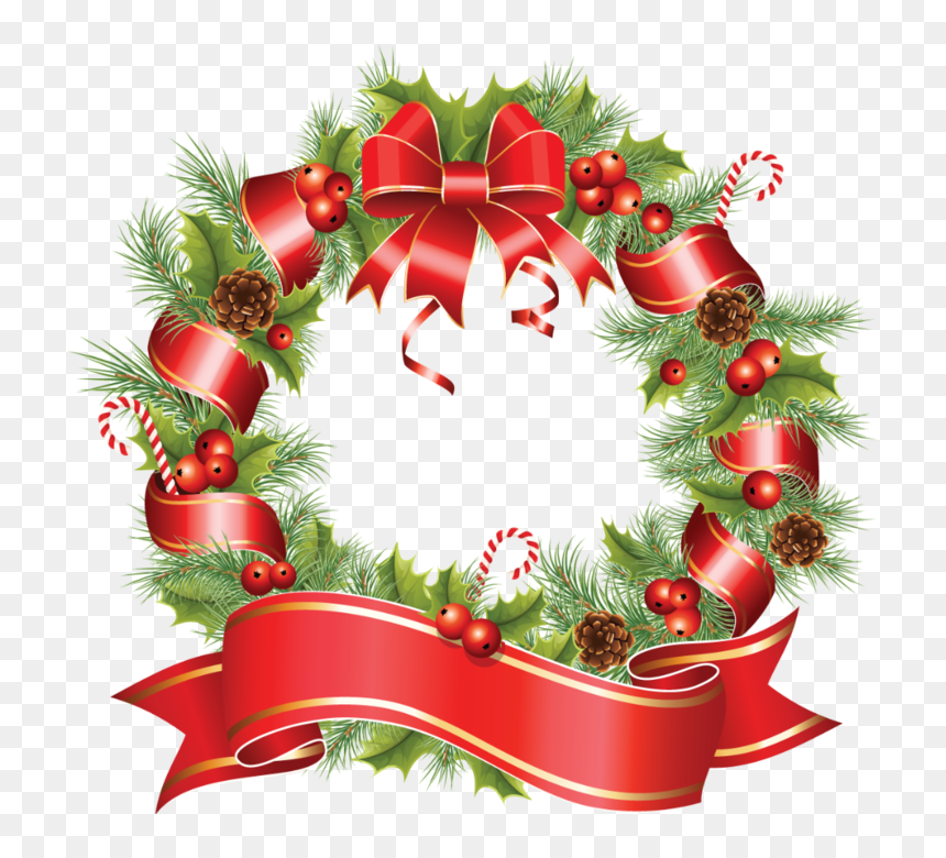 Clip Art Christmas Images Free, HD Png Download - guirnaldas png