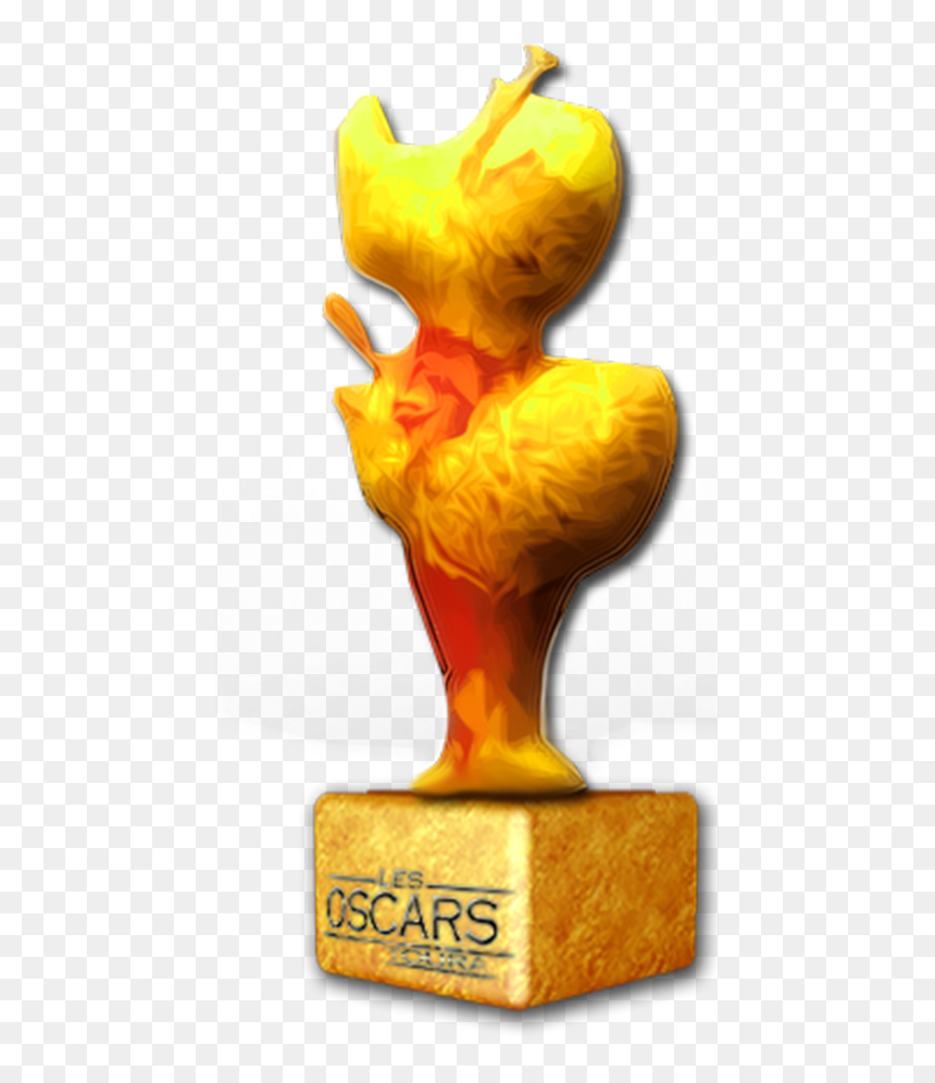 Trophee Oscar - Trophy, HD Png Download - the oscars png
