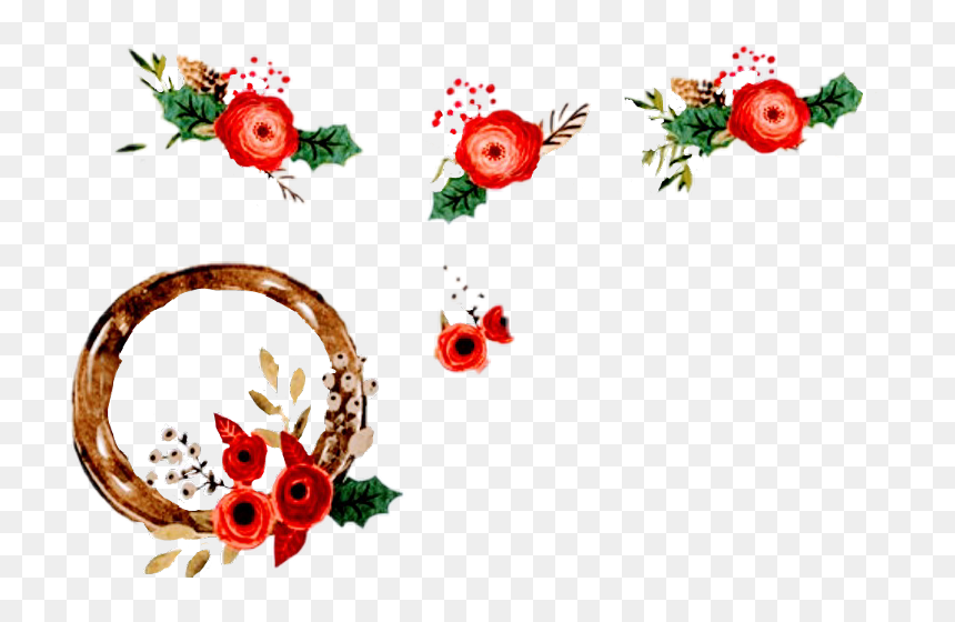 Garden Roses, HD Png Download - guirnaldas png