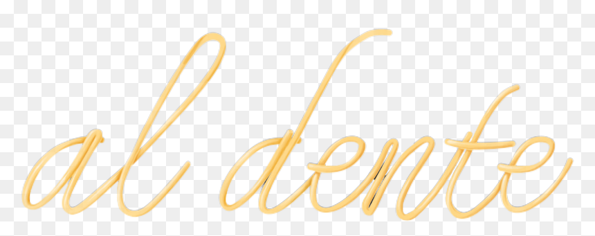 Calligraphy, HD Png Download - dente png