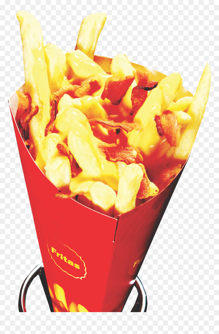 Thumb Image - Batata Frita No Cone Com Cheddar, HD Png Download - batata png