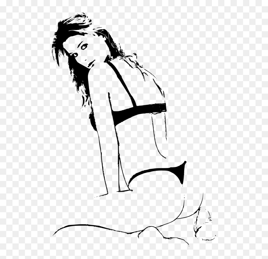 Erotica Vector, HD Png Download - lingerie model png