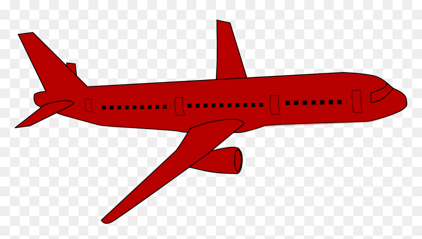 Aeroplane Red, HD Png Download - flying plane png