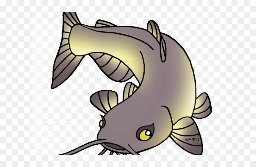 School Fish Cliparts Free - Clip Art Cat Fish, HD Png Download - school fish png