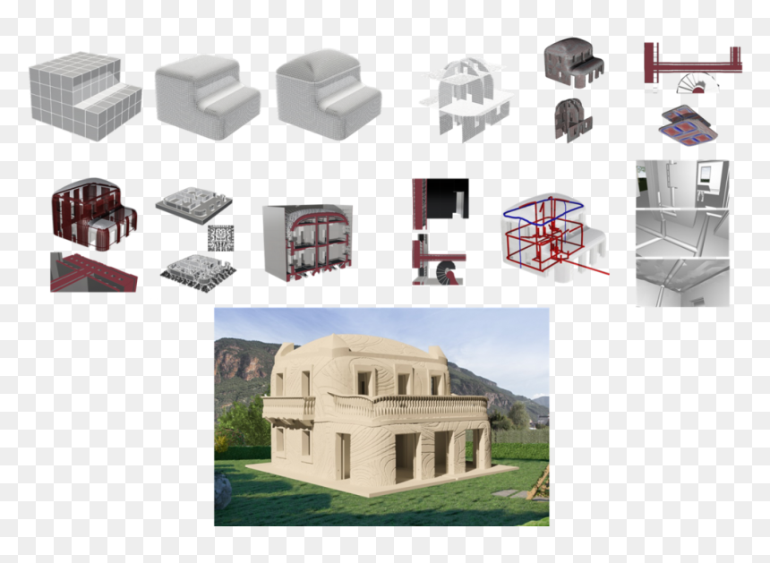 Mansion, HD Png Download - arch shape png