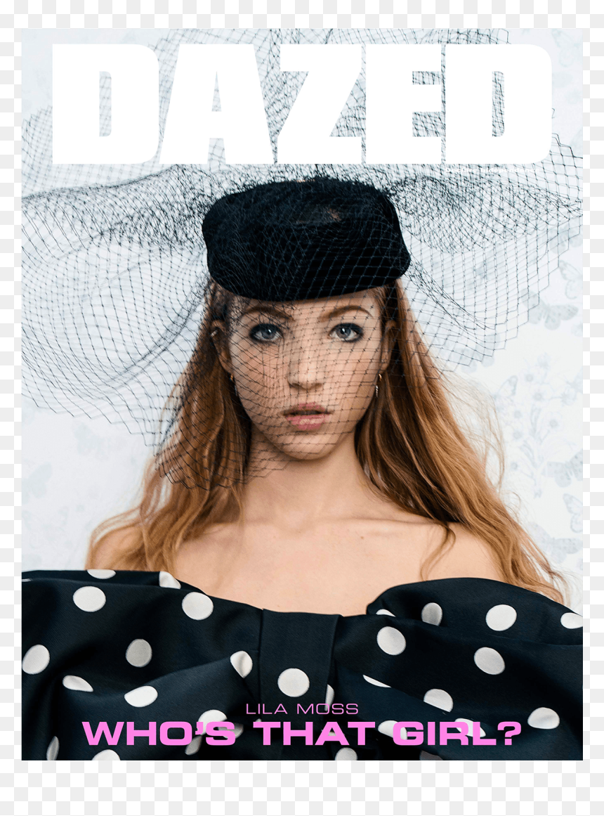 Lila Moss Dazed Cover, HD Png Download - confused girl png